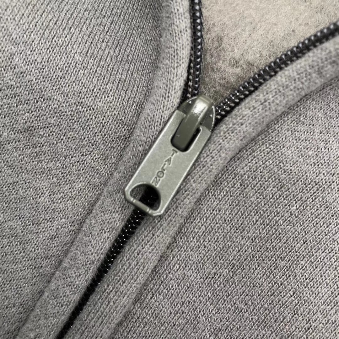 Oversize Hoodie 2021 Men Women High Quality Fleece Zipper Sweatshirts Solid Pocket Pullovers