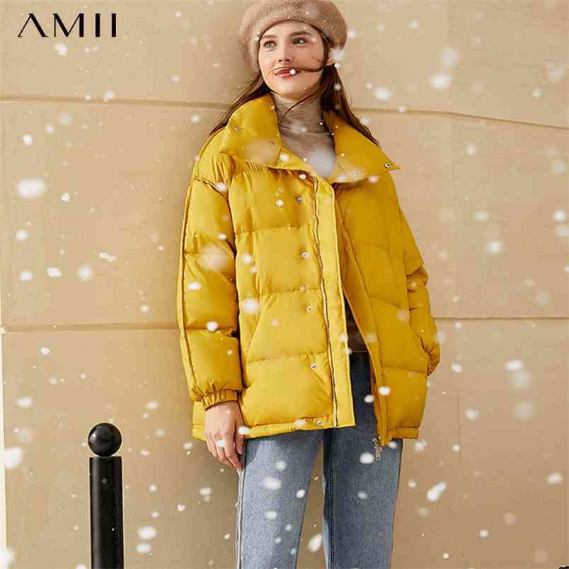 Minimalism Down Jacket Female Winter Fashion Stand Collar Solid Thick White Duck Coat Women 1241 210527, Purple
Minimalism Down Jacket Female Winter Fashion Stand Collar Solid Thick White Duck Coat Women 1241 210527, Purple