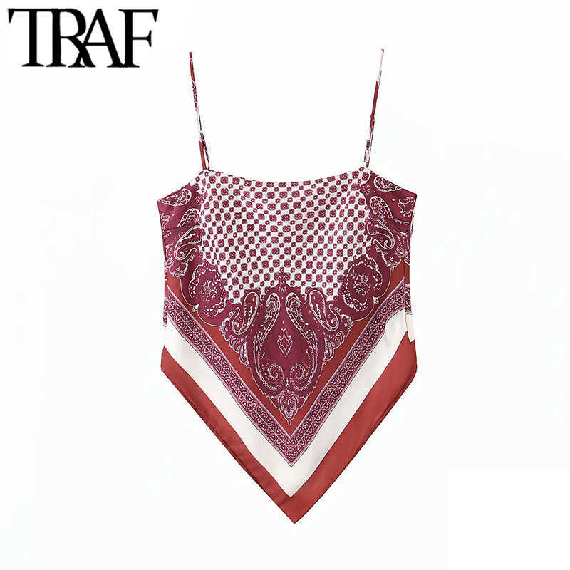 TRAF Women Sexy Fashion Printed Backless Bow Tie Camis Tank Vintage Spaghetti Strap Summer Female Shirts Chic Tops 210616, As picture
TRAF Women Sexy Fashion Printed Backless Bow Tie Camis Tank Vintage Spaghetti Strap Summer Female Shirts Chic Tops 210616, As picture