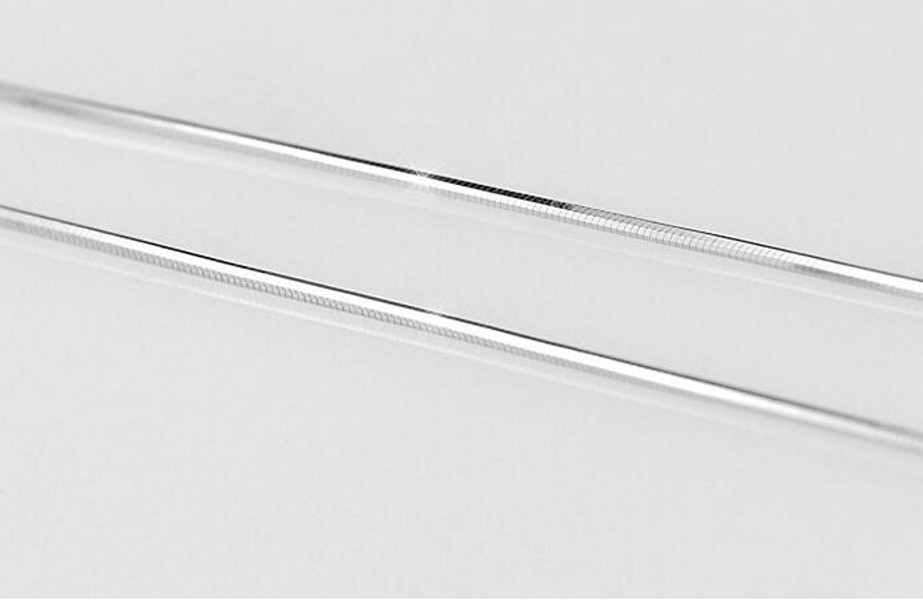 Sterg Sier Snake Chain Necklace for Women - Real, urious, and Timeless