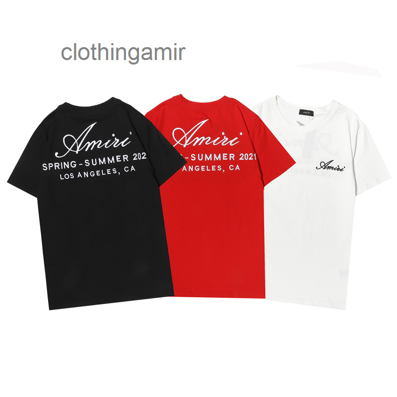 Designer T-shirts 2022 Amirs Amirsy Embroidered Letters Casual Hip Hop Short Sleeve T-shirt for Men, Black
Designer T-shirts 2022 Amirs Amirsy Embroidered Letters Casual Hip Hop Short Sleeve T-shirt for Men, Black