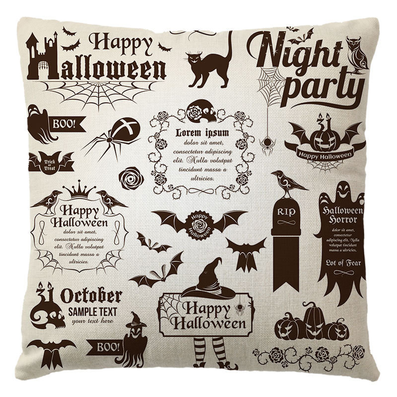 quality design sense of high pillow cushion halloween pumpkin linen cotton pillow cover bat witch sofa cushion
quality design sense of high pillow cushion halloween pumpkin linen cotton pillow cover bat witch sofa cushion
