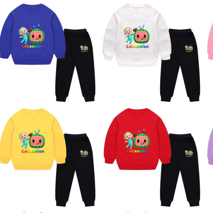 Autumn Winter Cartoon Cocomelon Children's Tracksuit JJ Boys Baby Loose Long Sleeve Sweatshirts + Pants Two-piece Suit Casual Sportswear Sets G97LOAN, Red
Autumn Winter Cartoon Cocomelon Children's Tracksuit JJ Boys Baby Loose Long Sleeve Sweatshirts + Pants Two-piece Suit Casual Sportswear Sets G97LOAN, Red