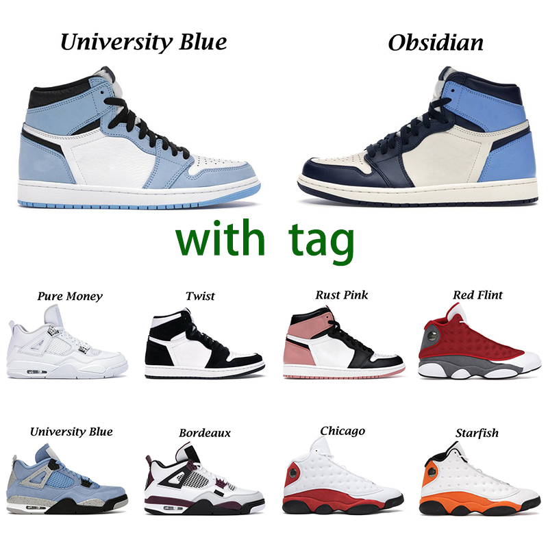 Top quality Basketball Shoes men women 4s White Oreo University Blue Black Cat 1s Dark Mocha Hyper Royal 13s Red Flint Starfish mens sports sneakers size 36-46, No.32
Top quality Basketball Shoes men women 4s White Oreo University Blue Black Cat 1s Dark Mocha Hyper Royal 13s Red Flint Starfish mens sports sneakers size 36-46, No.32