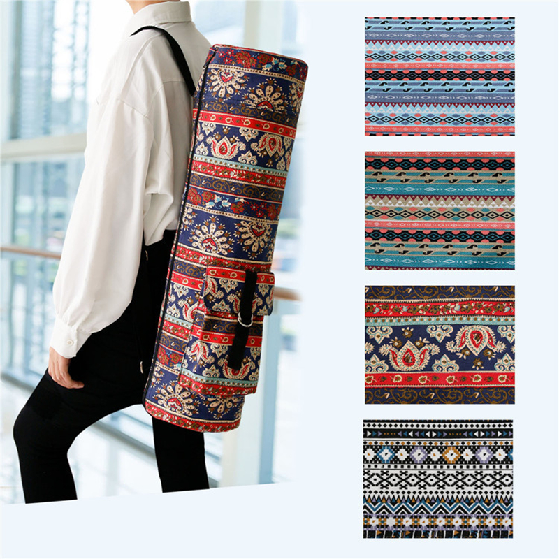 Fashion Sports Yoga Mat Storage Shoulder Bag Bohemian Fitness Bag Messenger Cylinder Yoga Factory price expert design Quality Latest Style Original Status, Style 4
Fashion Sports Yoga Mat Storage Shoulder Bag Bohemian Fitness Bag Messenger Cylinder Yoga Factory price expert design Quality Latest Style Original Status, Style 4