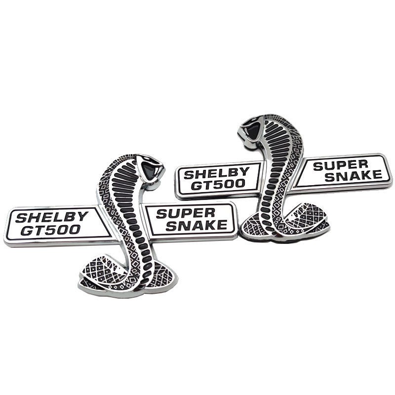 Car Styling Shelby GT500 Super Snake Cobra ABS Badge Side Door Body Emblem Sticker Decal Car Accessory For Ford Mustang, Colour
Car Styling Shelby GT500 Super Snake Cobra ABS Badge Side Door Body Emblem Sticker Decal Car Accessory For Ford Mustang, Colour