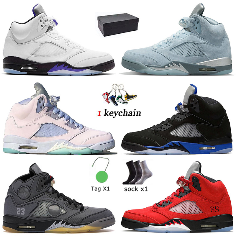 Jumpman Concord Easter 5 5s Designer High Cut Basketball Shoes White Sail Bluebird Raging Bull Black Muslin Racer Blue Off Mens Womens Jogging Sneakers With Box US 13, D27 olympic 40-47
Jumpman Concord Easter 5 5s Designer High Cut Basketball Shoes White Sail Bluebird Raging Bull Black Muslin Racer Blue Off Mens Womens Jogging Sneakers With Box US 13, D27 olympic 40-47