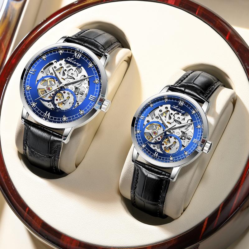 Wristwatches Couple Watch AILANG Automatic Mechanical Stainless Steel Waterproof Clock Relogio Masculino Gift
Wristwatches Couple Watch AILANG Automatic Mechanical Stainless Steel Waterproof Clock Relogio Masculino Gift