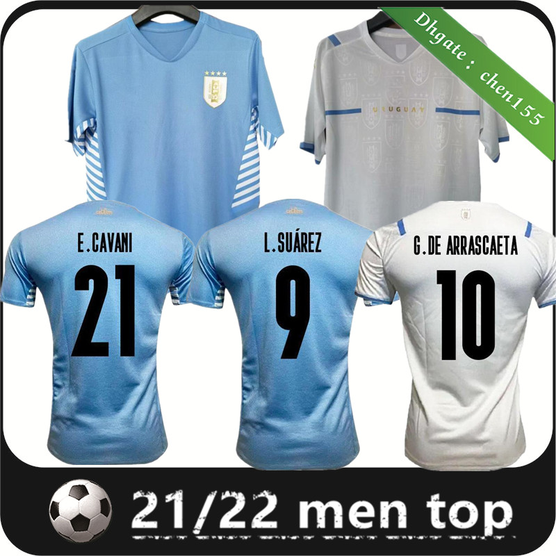 21 22 Uruguay G. DE EARRASCAETA Mens Soccer Jerseys D.GODIN J. M. GIMENEZ R. BENTANCUR .SUAREZ E. CAVANI 2021 2022 Home Away Fotball men Shirt Short Sleeves, 21/22 away
21 22 Uruguay G. DE EARRASCAETA Mens Soccer Jerseys D.GODIN J. M. GIMENEZ R. BENTANCUR .SUAREZ E. CAVANI 2021 2022 Home Away Fotball men Shirt Short Sleeves, 21/22 away