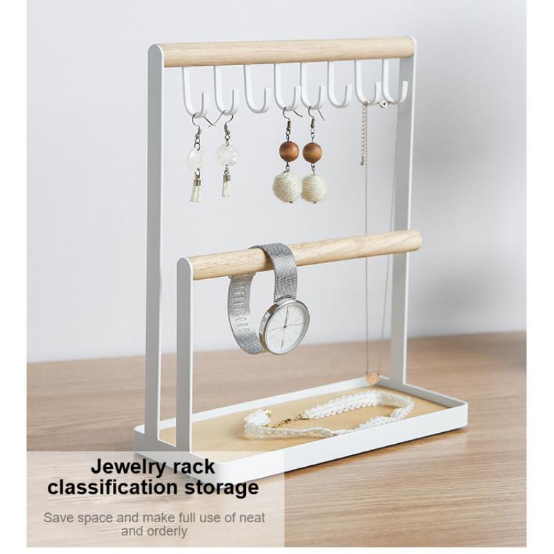 Other Home Decor Jewelry Storage Rack Earrings Bracelet Organizer Hanging Shelf Display Holder Necklace Watch Stud Stand Holders
Other Home Decor Jewelry Storage Rack Earrings Bracelet Organizer Hanging Shelf Display Holder Necklace Watch Stud Stand Holders