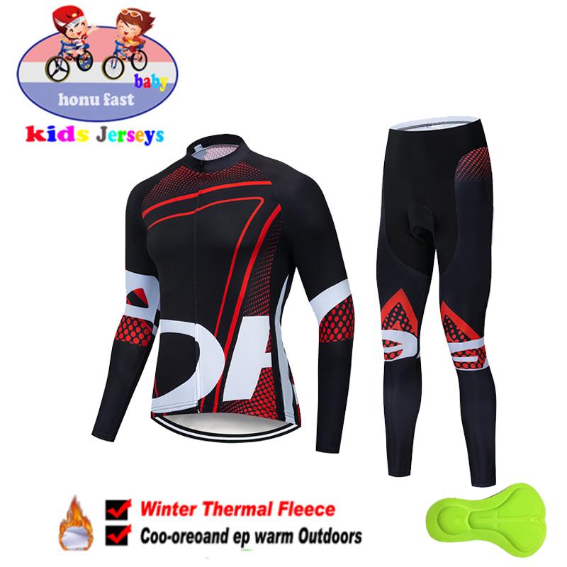 Racing Sets Winter Fleece Children's Cycling Clothing 2021 Keep Warm Kids Jersey Bike Suit Jacket Clothes MTB Trousers Equipage, Black;blue
Racing Sets Winter Fleece Children's Cycling Clothing 2021 Keep Warm Kids Jersey Bike Suit Jacket Clothes MTB Trousers Equipage, Black;blue