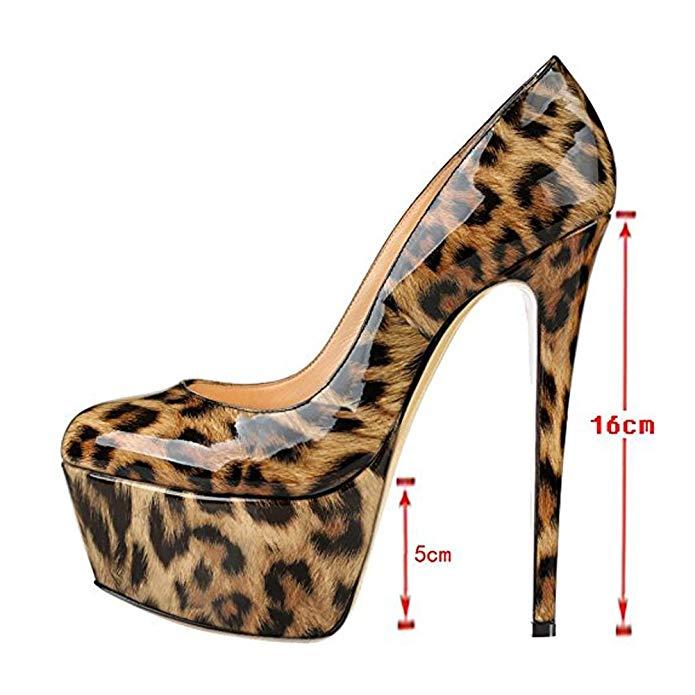 Cm Sexy High-heeled Shoes Spring Leopard Print Wedding Night Club Round Head Thin Heel Dress, Black
Cm Sexy High-heeled Shoes Spring Leopard Print Wedding Night Club Round Head Thin Heel Dress, Black