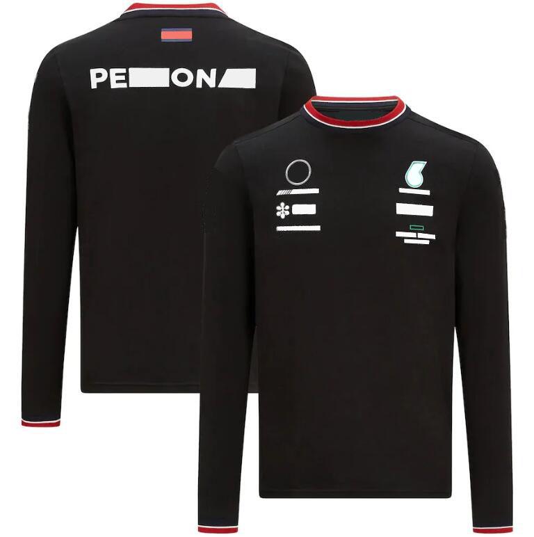 2021 new racing team F1 racing suit long-sleeved round neck T-shirt polyester quick-drying customizable summer men and women
2021 new racing team F1 racing suit long-sleeved round neck T-shirt polyester quick-drying customizable summer men and women