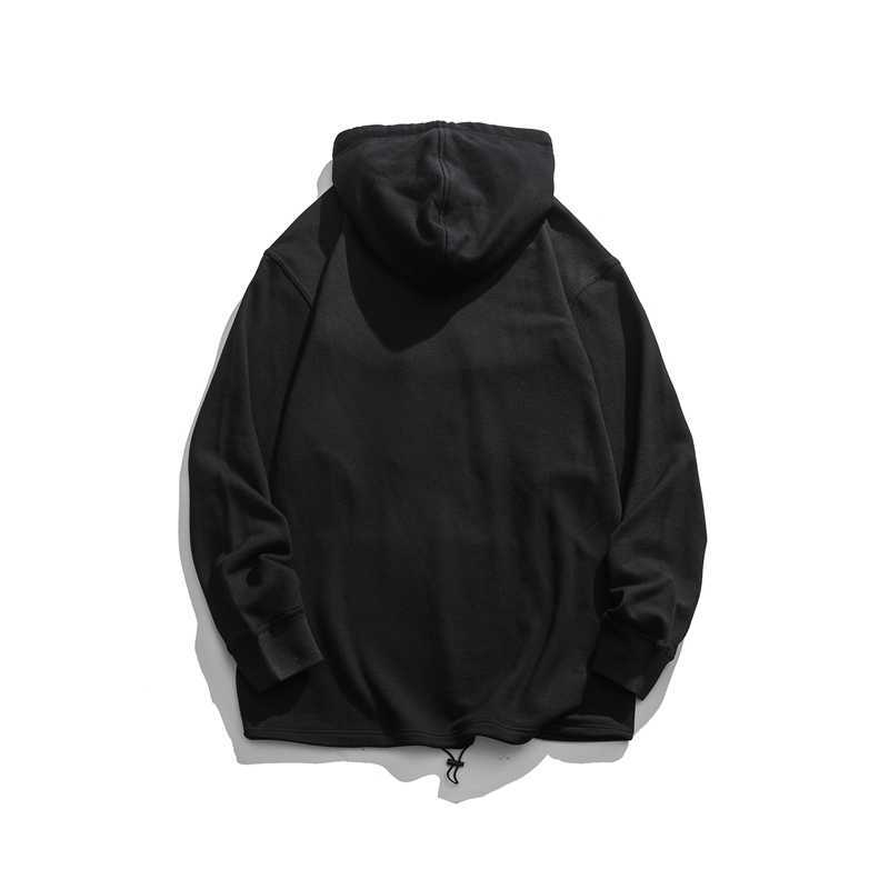 Pullover Oversized Hoodie Men Army Green Harajuku Hoodie Sweatershirt Japanese Streetwear Hip Hop Loose Casual Autumn Cotton 210603