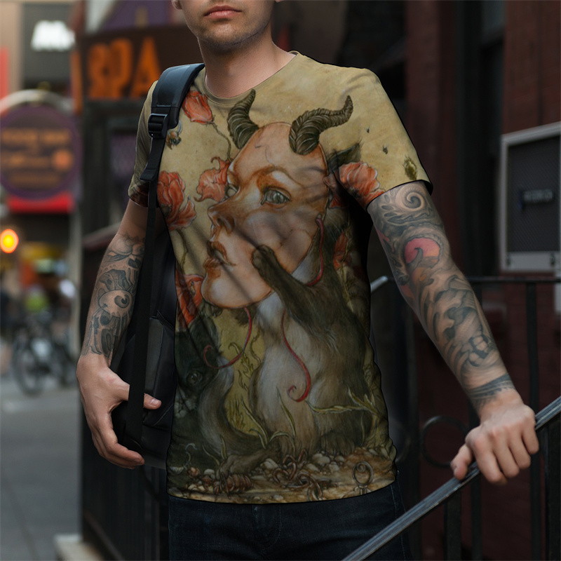 Original rock Bob Marley 3D printing movie cartoon horns girl pattern T-shirt fashion and beautiful breathable daily party travel men's, White;black
Original rock Bob Marley 3D printing movie cartoon horns girl pattern T-shirt fashion and beautiful breathable daily party travel men's, White;black