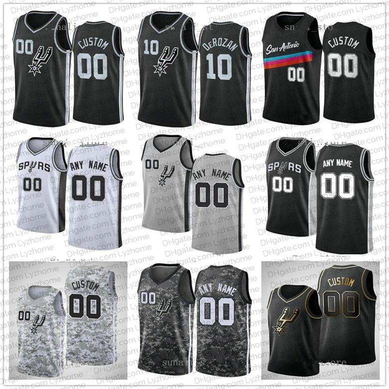 Custom DeMar 10 DeRozan Dejounte 5 Murray Basketball Jerseys Keldon 3 Johnson White Lonnie 1 Walker IV San Antonio Spurs Nba Man, Black;red
Custom DeMar 10 DeRozan Dejounte 5 Murray Basketball Jerseys Keldon 3 Johnson White Lonnie 1 Walker IV San Antonio Spurs Nba Man, Black;red