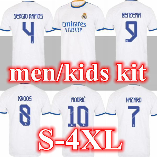 large size 2XL 3XL 4XL 2021 Real Madrid soccer jersey adult kids kit 2022 jerseys BENZEMA SERGIO RAMOS KROOS ALABA HAZARD 21/22 football jerseys maillot, Red
large size 2XL 3XL 4XL 2021 Real Madrid soccer jersey adult kids kit 2022 jerseys BENZEMA SERGIO RAMOS KROOS ALABA HAZARD 21/22 football jerseys maillot, Red
