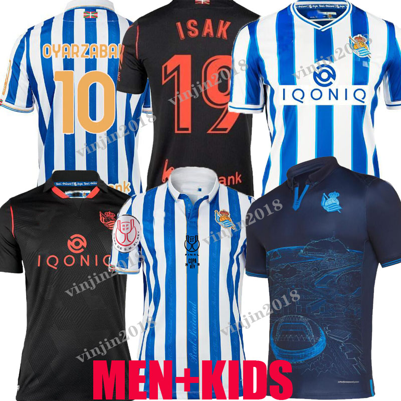 camiseta Real Sociedad soccer jersey 2020 2021 OYARZABAL SILVA DE Copa del Rey final kit ISAK ZUBELDIA Special edition 20/21 Reale Arena men kids football shirts
camiseta Real Sociedad soccer jersey 2020 2021 OYARZABAL SILVA DE Copa del Rey final kit ISAK ZUBELDIA Special edition 20/21 Reale Arena men kids football shirts