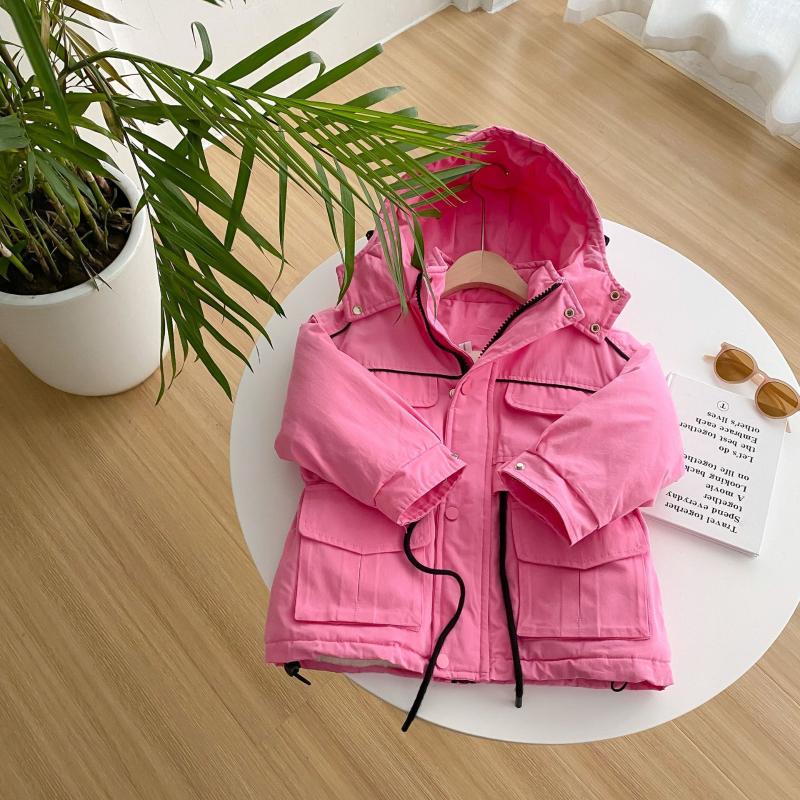 Jackets Girl Jacket Kids Winter Clothes Toddler Baby Long Sleeve Letter Embroidery Plush Thicken Hooded Coats Tops Children Outwear, Blue;gray
Jackets Girl Jacket Kids Winter Clothes Toddler Baby Long Sleeve Letter Embroidery Plush Thicken Hooded Coats Tops Children Outwear, Blue;gray