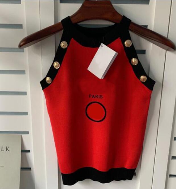 Fashion Designer Women Tank With Letters Summer Sexy Camis Sleeveless Lady Knitted Tanks High Quality Tops Clothing, Black
Fashion Designer Women Tank With Letters Summer Sexy Camis Sleeveless Lady Knitted Tanks High Quality Tops Clothing, Black