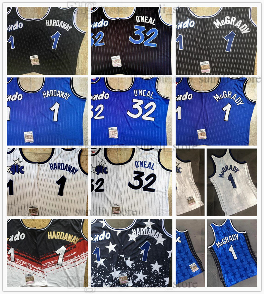 Mitchell and Ness Authentic Stitched Basketball 1993-94 Penny Hardaway 1 Jerseys 2003-04 Tracy McGrady White Black Blue Real Dense 100% Embroidery Vintage Men
Mitchell and Ness Authentic Stitched Basketball 1993-94 Penny Hardaway 1 Jerseys 2003-04 Tracy McGrady White Black Blue Real Dense 100% Embroidery Vintage Men