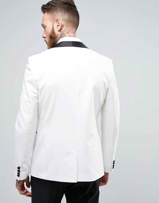 2022 White Mens Suits Wedding Tuxedos Jacket Black Shawl Lapel Pants Slim Fit Prom Party Blazer Groom Formal Wear 2 Pieces Male Evening Gowns Bussines