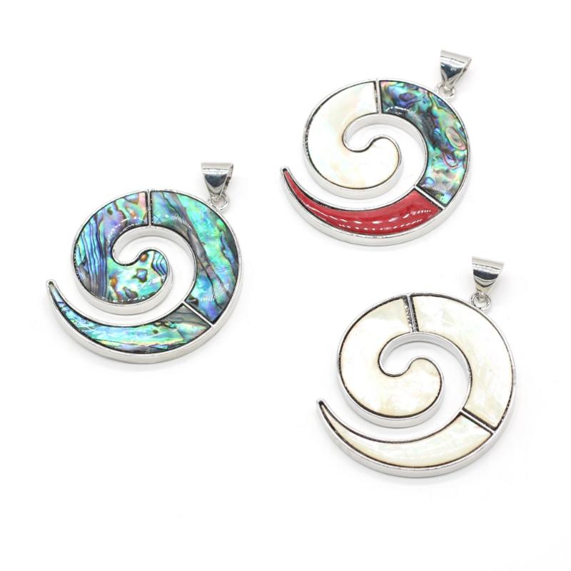 Charms Natural Shell Pendant Circle Shape For DIY Necklace Simple And Unique Creative Jewelry 40x50mm, Bronze;silver
Charms Natural Shell Pendant Circle Shape For DIY Necklace Simple And Unique Creative Jewelry 40x50mm, Bronze;silver