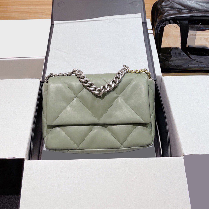 Italy Women Lambskin 19 Designer Bags Silver Hardware Chain Totes Crossbody Shoulder Purse Large Capacity Classic Flap Clutch Genuine Leather Handbags 26CM, Box
Italy Women Lambskin 19 Designer Bags Silver Hardware Chain Totes Crossbody Shoulder Purse Large Capacity Classic Flap Clutch Genuine Leather Handbags 26CM, Box