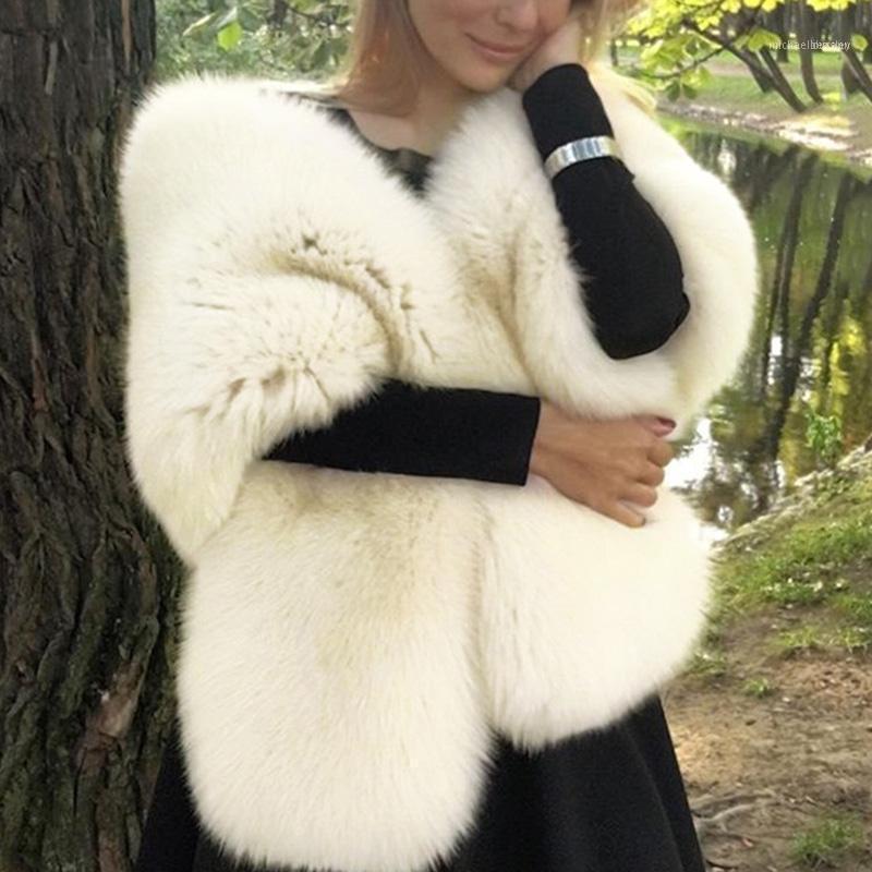 Faux Fur Collar Cape Shawl Winter Women Solid Long Hair Imitated Scarves Autumn Fashion Smooth Large Lady Accessories1
Faux Fur Collar Cape Shawl Winter Women Solid Long Hair Imitated Scarves Autumn Fashion Smooth Large Lady Accessories1