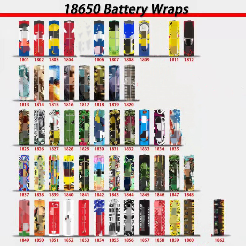 18650 21700 20700 Series Pre-wrapping Battery Wraps Cover Skin Pre-wrap Tubing Shrink Wrapper Protected PVC Sticker Shrinkable Sleeve Heat F
18650 21700 20700 Series Pre-wrapping Battery Wraps Cover Skin Pre-wrap Tubing Shrink Wrapper Protected PVC Sticker Shrinkable Sleeve Heat F