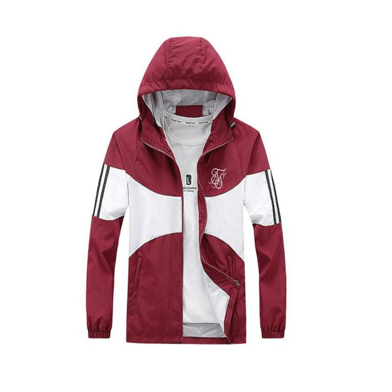Men's Jackets 2021 Printed Pattern Sports Youth Windbreaker Hooded Spring Autumn Running Windproof Three Striped Fashion Jacket, Black;brown
Men's Jackets 2021 Printed Pattern Sports Youth Windbreaker Hooded Spring Autumn Running Windproof Three Striped Fashion Jacket, Black;brown
