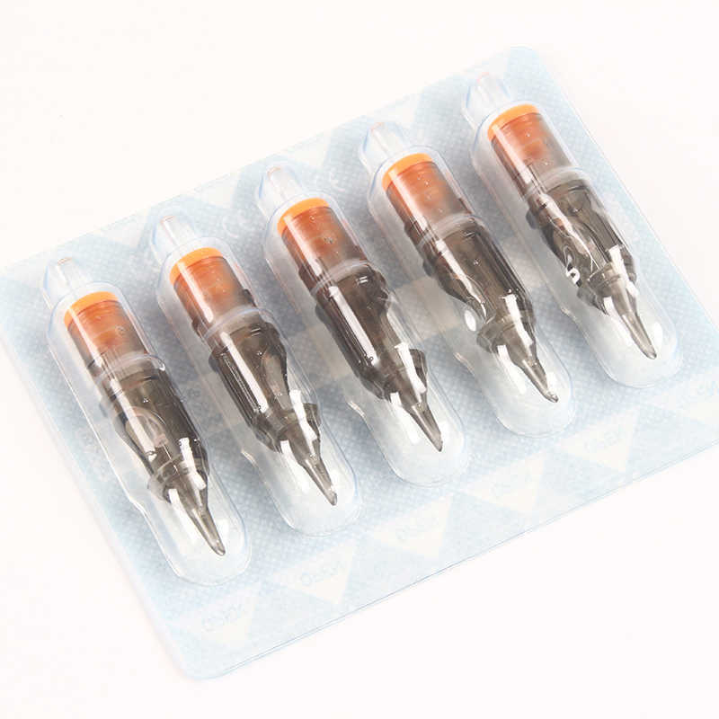 20PCs Disposable tattoo cartridge needle Tattoo body Makeup 1RL/5RL/7RL/9RL needles for Machine 210608