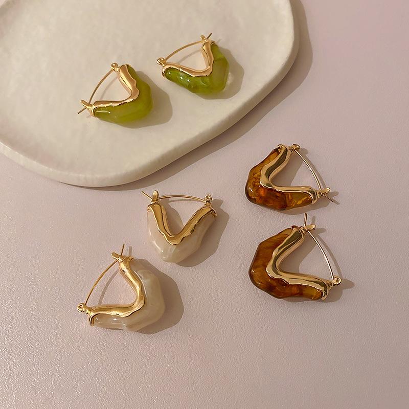 dangle & chandelier minar funny 3 styles brown white green color resin pendant earrings for women girls geometric chunky hoop accessories, Silver
dangle & chandelier minar funny 3 styles brown white green color resin pendant earrings for women girls geometric chunky hoop accessories, Silver
