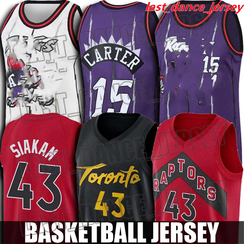 Pascal 43 Siakam Jersey 15 Vince Tracy Carter Mcgrady Jerseys Kyle 7 Lowry Fred 23 VanVleet Jersey Toronto Raptors Jerseys
Pascal 43 Siakam Jersey 15 Vince Tracy Carter Mcgrady Jerseys Kyle 7 Lowry Fred 23 VanVleet Jersey Toronto Raptors Jerseys