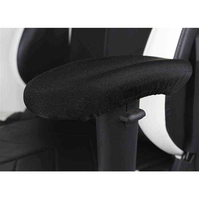 Ergonomic Office Computer Game Chair Slipcovers Stretchy Polyester Black Covers for Reclining Racing Gaming 211207