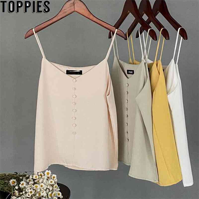 Summer camisoles Sexy Sleeveless Tops Woman Tank Fashion Tops Women solid color crop tanks 210625