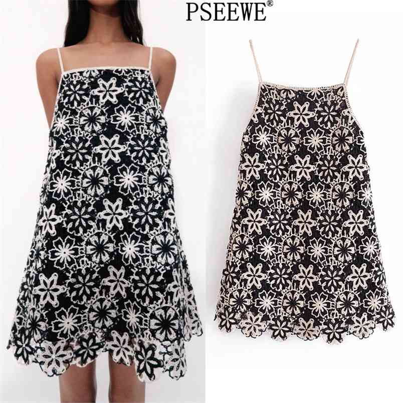 Summer Dress Crochet Floral Black Strappy Short es Women Vintage Indie Folk Backless Sexy Chic Woman 210519
Summer Dress Crochet Floral Black Strappy Short es Women Vintage Indie Folk Backless Sexy Chic Woman 210519