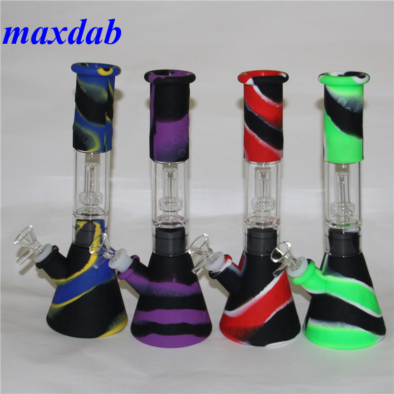 Silicone Bongs hookah Percolators Big Straight Beaker With Glass Filter Bowl Banger for Smoke Hand Pipe Dab Rig
Silicone Bongs hookah Percolators Big Straight Beaker With Glass Filter Bowl Banger for Smoke Hand Pipe Dab Rig