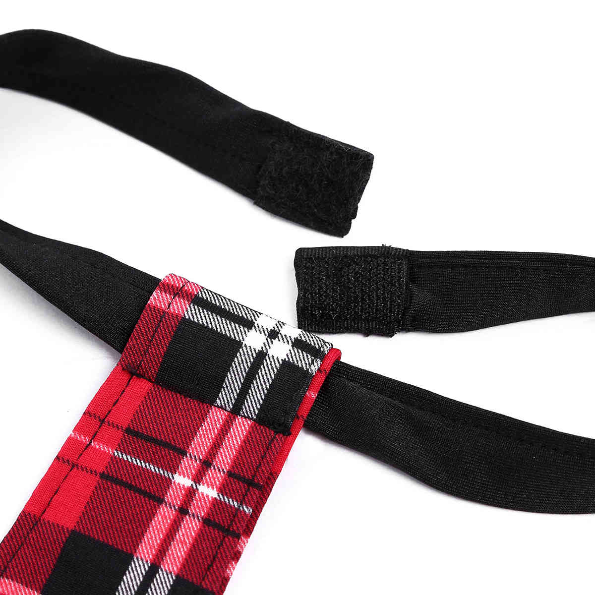 Womens Adutls Japanese Schoolgirl Cosplay Uniform Femme Sexy Costume Top with Plaid Pleated Mini Skirt Briefs for Dance Clubwear L0407