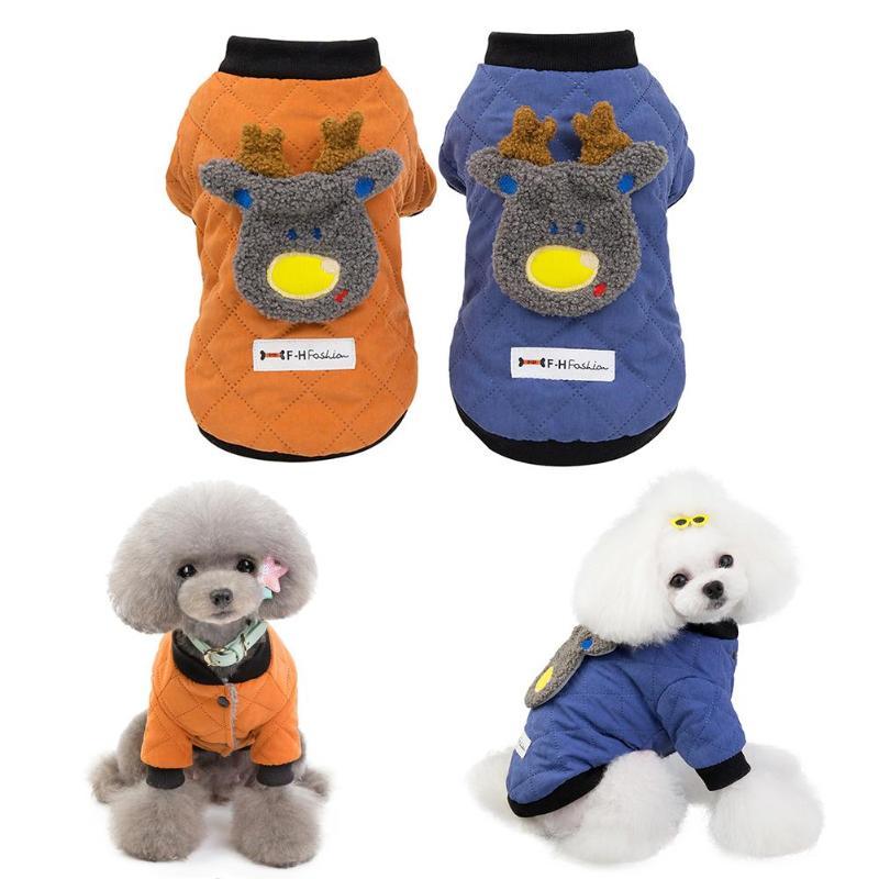 Dog Apparel Autumn Winter Warm Clothes Cute Fawn Beautiful Soft Personality Deer Back Attached Puppy Kitten Jacket For Pets
Dog Apparel Autumn Winter Warm Clothes Cute Fawn Beautiful Soft Personality Deer Back Attached Puppy Kitten Jacket For Pets
