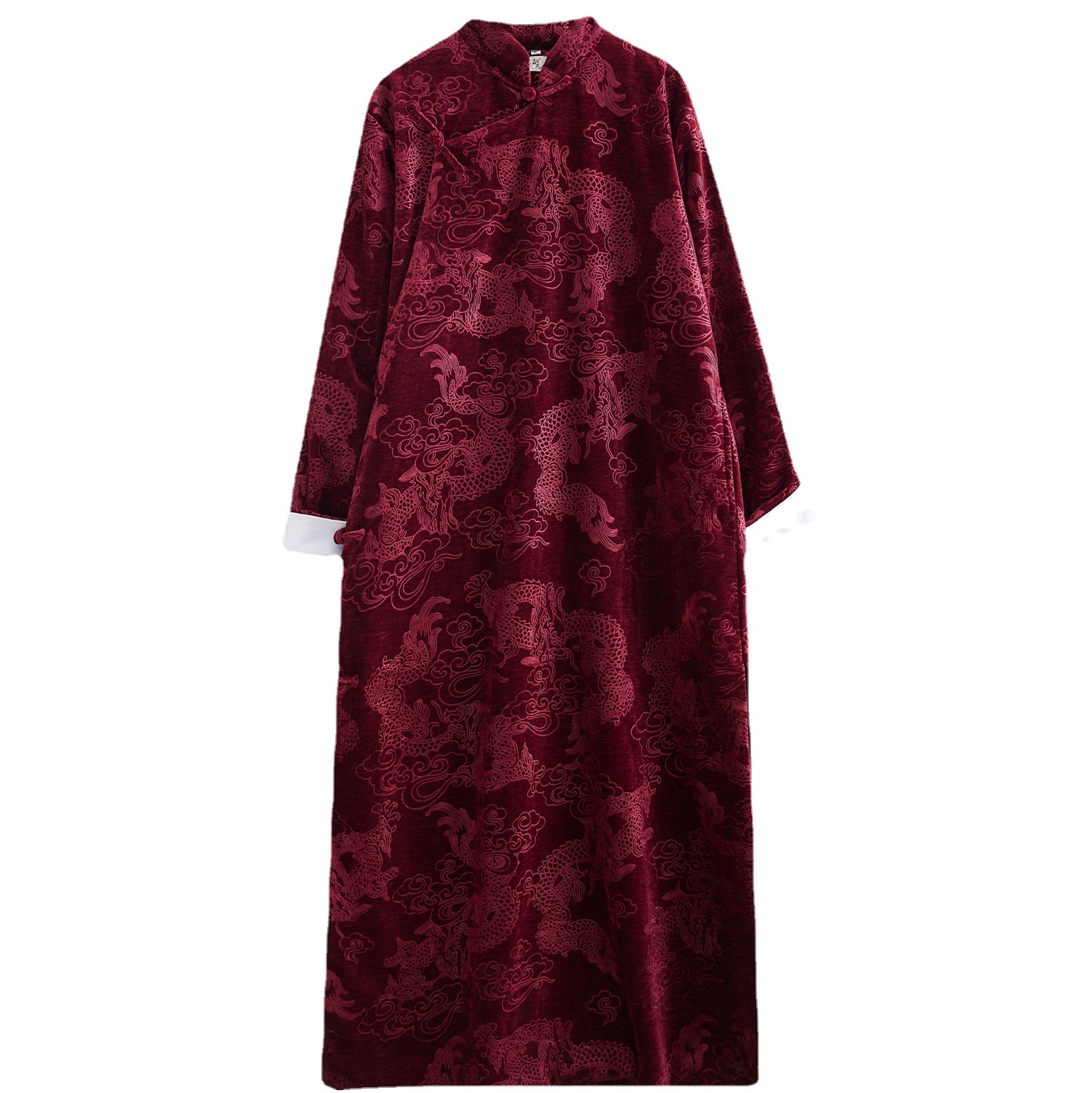 Ethnic clothing Tang suit Oriental wedding party cheongsam vintage Hanfu dragon robe Traditional men gown Chinese New Year costume