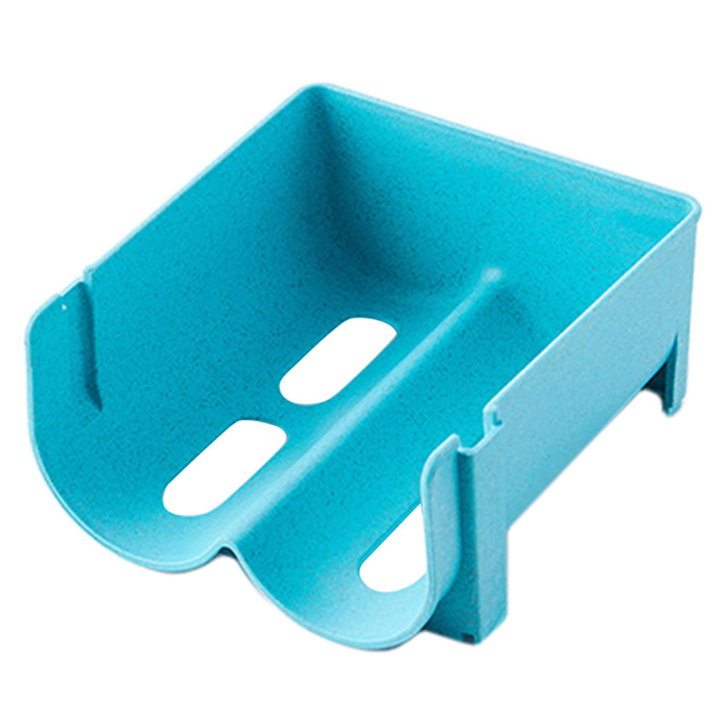 Refrigerator storage basket kitchen box at home can organizing tool of hollow design drinks, ventilation to avoid OIdium