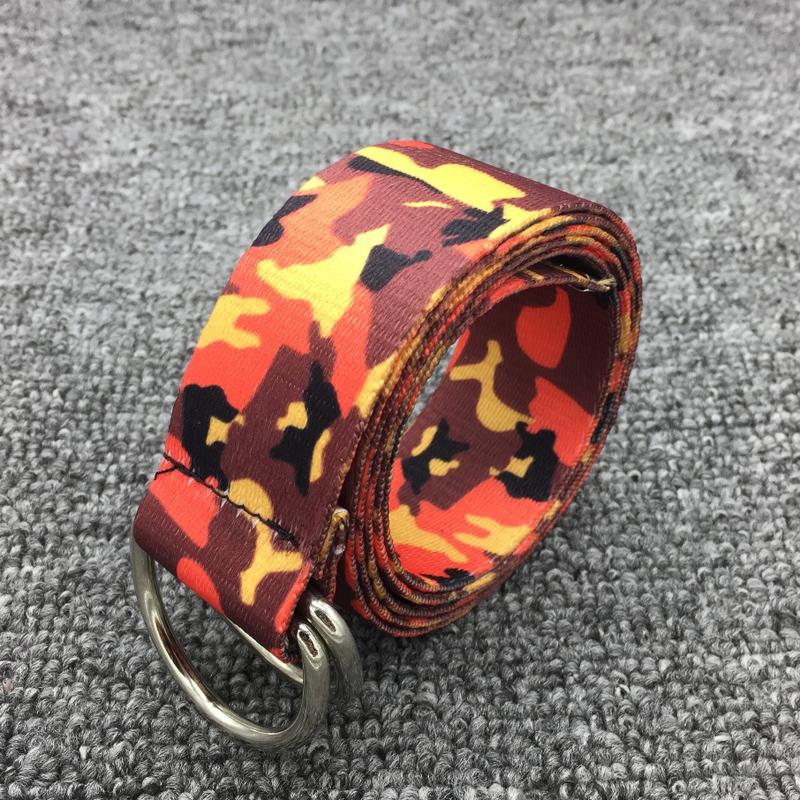 Unisex Canvas Belts Letters Printed Double D Ring Buckle Student Belt Fashion Camo Waistband Camouflage, Orange
Unisex Canvas Belts Letters Printed Double D Ring Buckle Student Belt Fashion Camo Waistband Camouflage, Orange