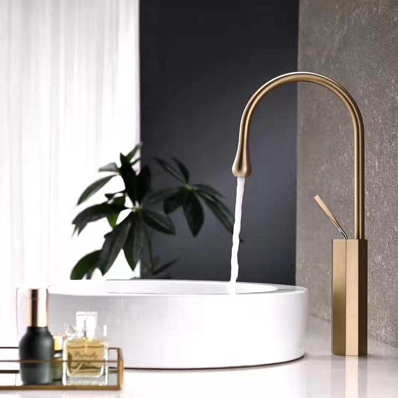 Bathroom Sink Faucets Profit Margin Contracted Faucet And Cold Water Copper Wire Drawing Black Gold Tap All Art Anise
Bathroom Sink Faucets Profit Margin Contracted Faucet And Cold Water Copper Wire Drawing Black Gold Tap All Art Anise