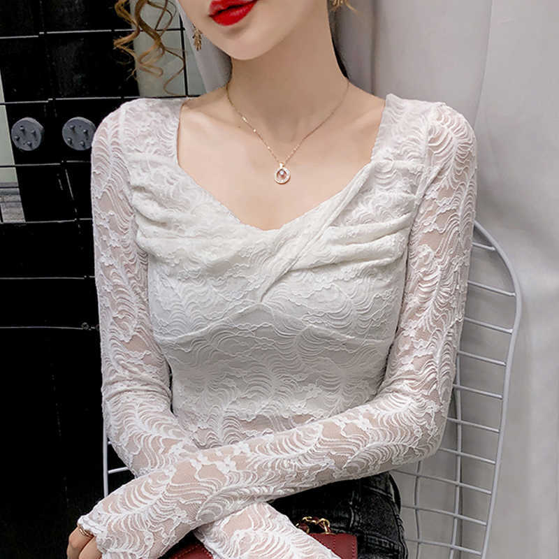 Long Sleeve White Blouse Women Blusas Mujer De Moda Women Clothing V-Neck Hollow Lace Blouse Shirt Tops Women Blusa D893 210602, Khaki
Long Sleeve White Blouse Women Blusas Mujer De Moda Women Clothing V-Neck Hollow Lace Blouse Shirt Tops Women Blusa D893 210602, Khaki