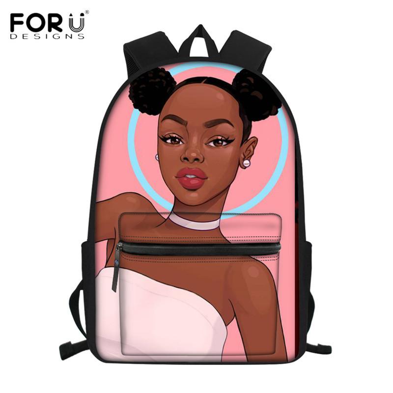 School Bags Afro Girls Black Women Art Backpacks Bookbags Fashion Children Satchel Daypack Mochilas Feminina
School Bags Afro Girls Black Women Art Backpacks Bookbags Fashion Children Satchel Daypack Mochilas Feminina