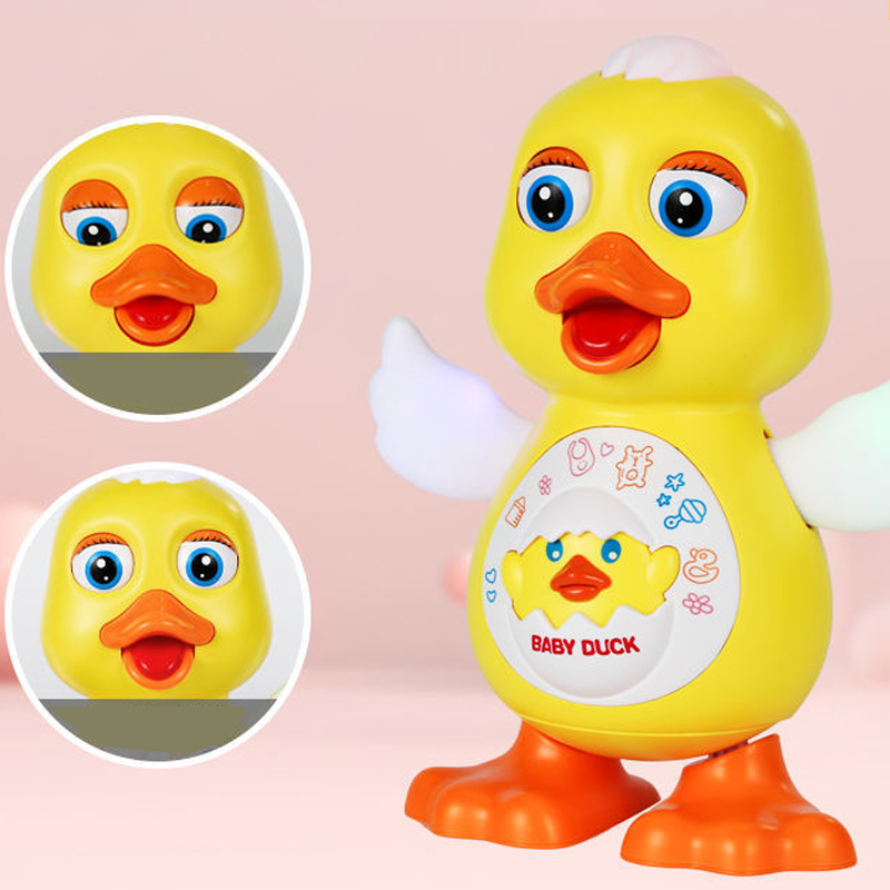 Electronics RobotsChildren Duck Doll Pet Robot Toy Robots for Kids Electronic Electric Toys 1 2 To 4 Year Old Toddlers Boys Girl