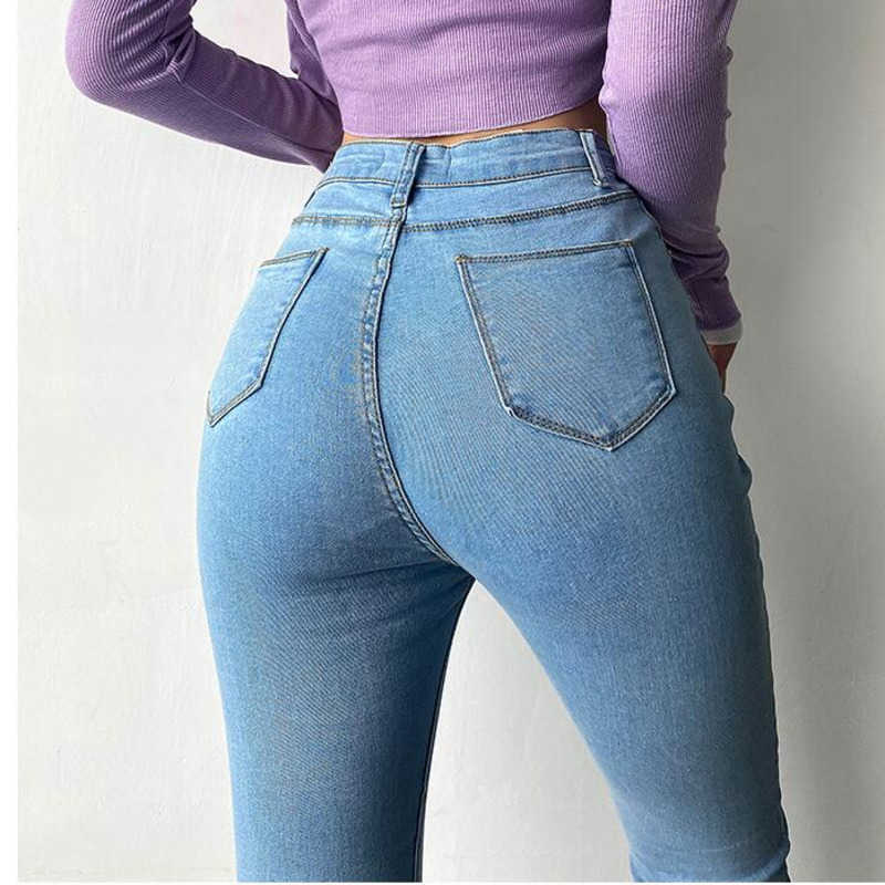 High Waist High Elastic Jean American Style Skinny Pencil Denim Pants Fashion Pantalones Vaqueros Mujer 22HO 210603, Black
High Waist High Elastic Jean American Style Skinny Pencil Denim Pants Fashion Pantalones Vaqueros Mujer 22HO 210603, Black