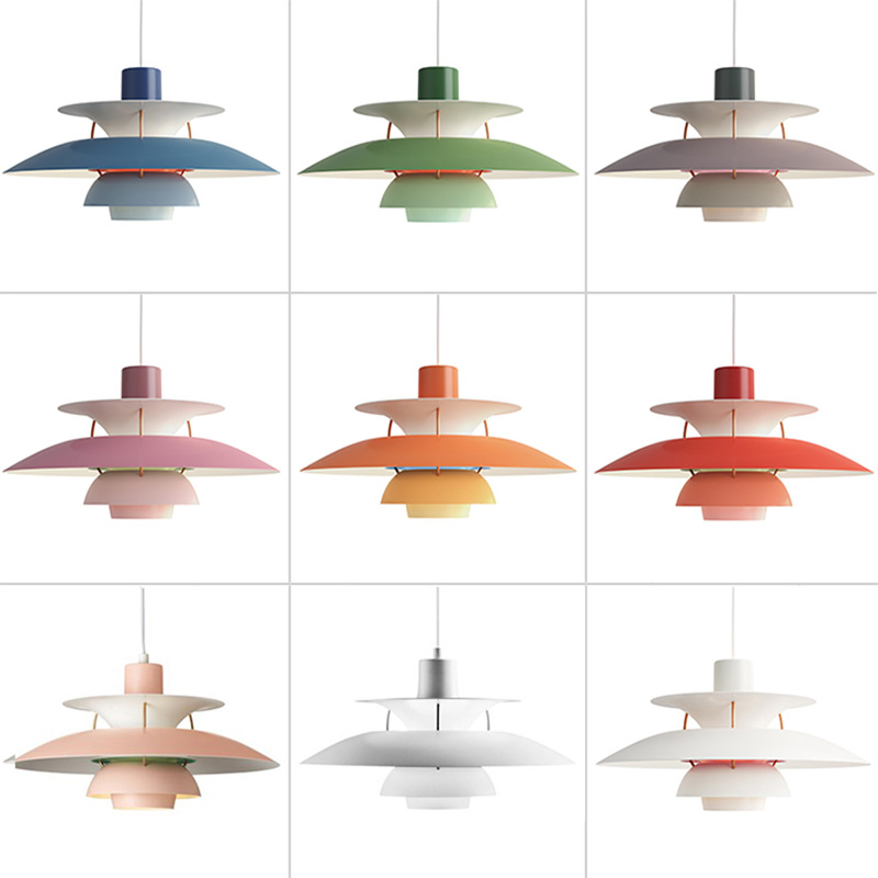 Denmark PH5 Pendant Lamp Single Head Restaurant Chandelier Children's Room Cafe Bar Table Bedroom Bedside Macarons Flying Saucer Pendant light
Denmark PH5 Pendant Lamp Single Head Restaurant Chandelier Children's Room Cafe Bar Table Bedroom Bedside Macarons Flying Saucer Pendant light