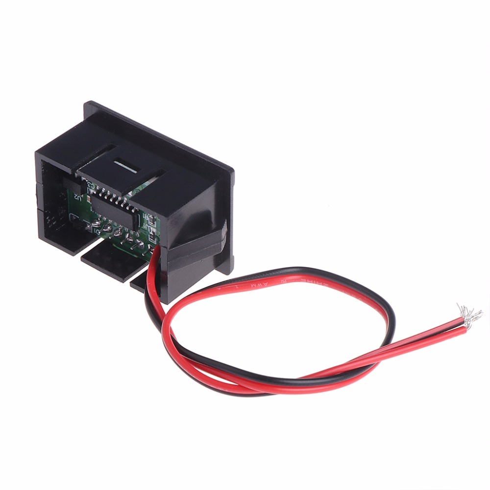 Dc 2 Wires 4.5-30V Mini Led Digital Display Voltimeter Voltage Panel Meter Tester Tool